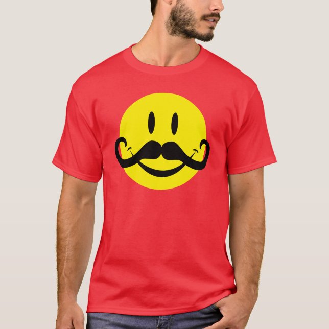Camiseta Bigode do guiador (Frente)