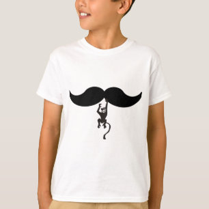 Camiseta bigode do macaco