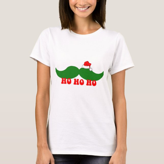 Camiseta Bigode do Natal (Frente)