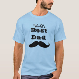 Camiseta Bigode do pai do mundo o melhor