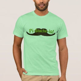 Camiseta Bigode do Pi-stache-io do Pistachio