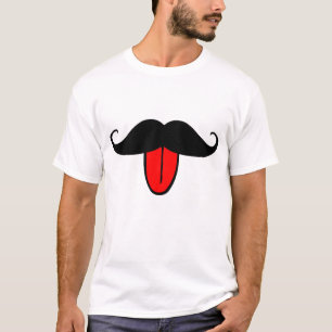 Camiseta Bigode engraçado