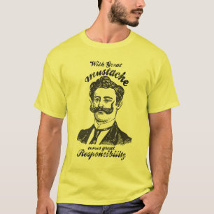 Camiseta bigode excelente