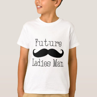 Camiseta Bigode futuro do homem das senhoras
