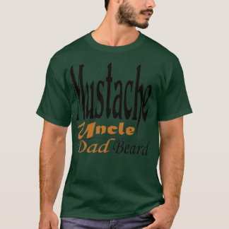 Camiseta bigode Tio Pai Beard