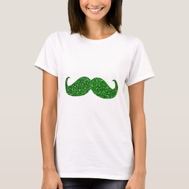 Camiseta Bigode Verde (Frente)