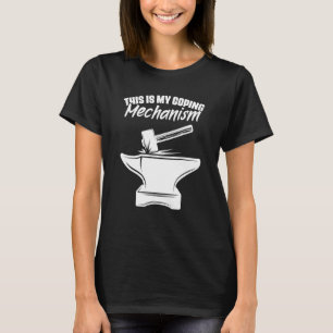 Camiseta Bigornia de Ferreiro Martelo Forjamento Metalurgia