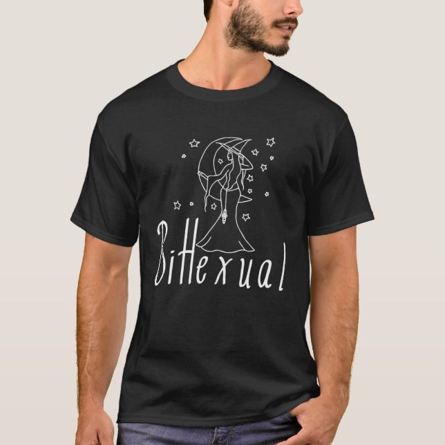 Camiseta Bihexual are you a good witch or a bad witch (Frente)