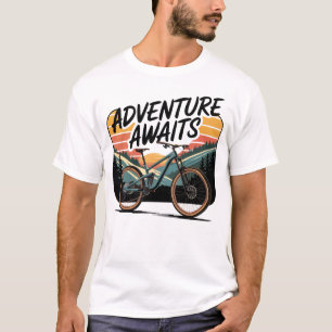 Camiseta Bike Adventure Await