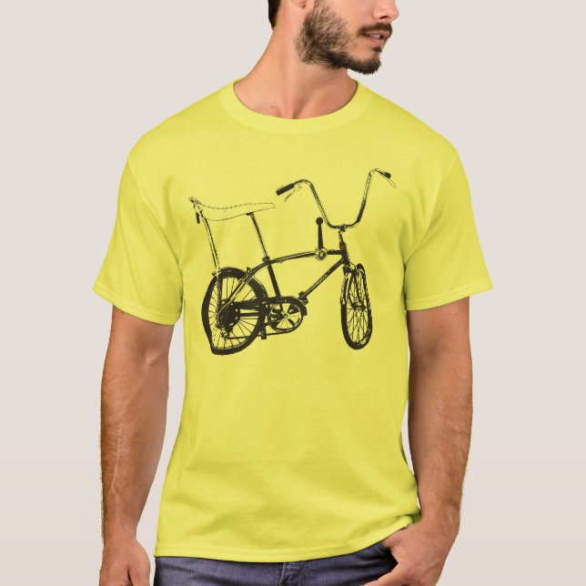 Camiseta Bike da velha escola original (Frente)