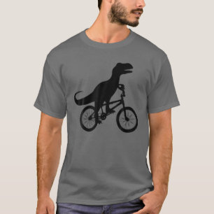 Camiseta Bike do Dinosaur Cute Bike-Dino Lovers Tee G