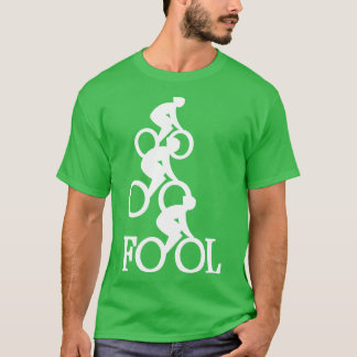 Camiseta Bike Fool Cyclist Fan Gift