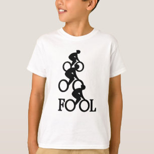 Camiseta Bike Fool - Presente do ventilador do ciclista
