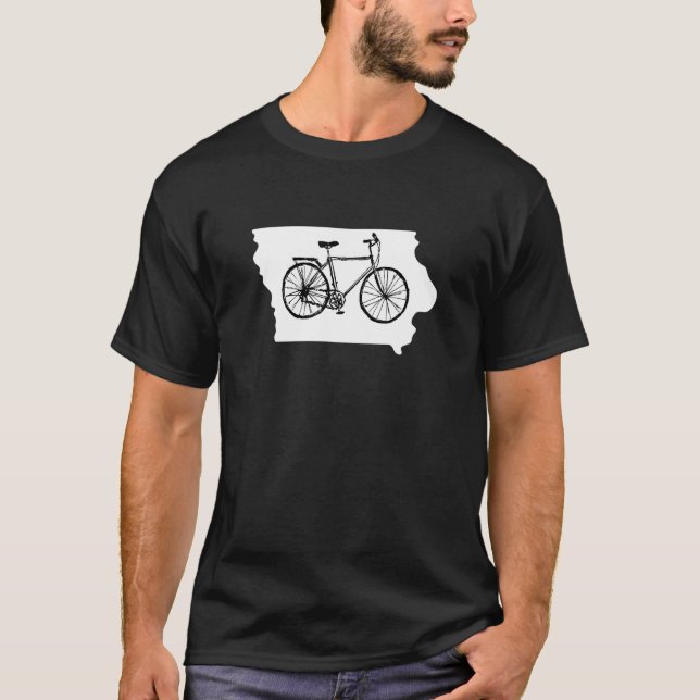 Camiseta Bike Iowa Cycling Biker (Frente)