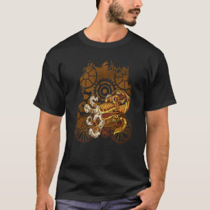 Camiseta Bike Kraken Oceânica de Bicicleta de Octopus Ester