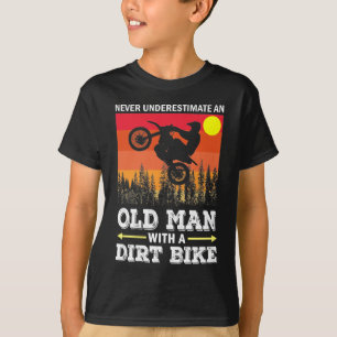 Camiseta Bike Legal clássico do Vintage Retro Motocross