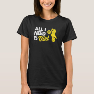 Camiseta Bike Motocross Off Roading Biker Dirtbike All I Ne