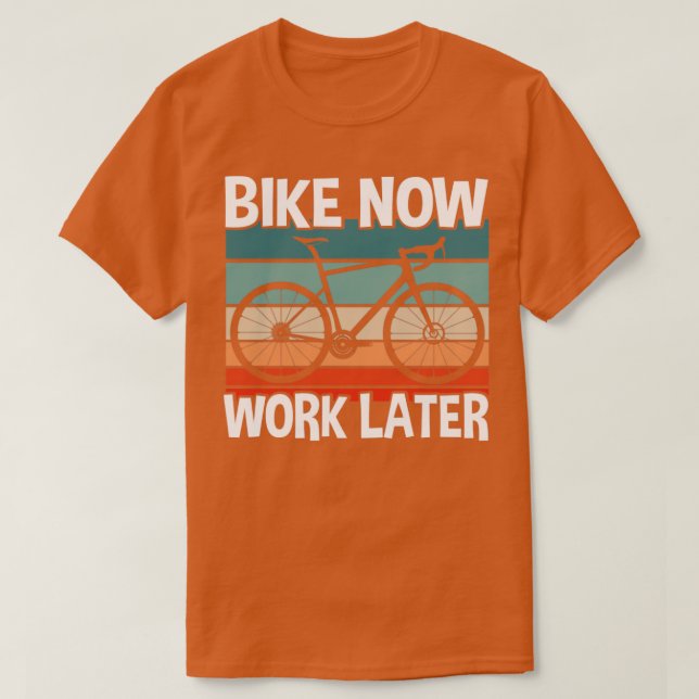Camiseta Bike Now (Frente do Design)