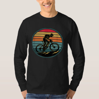 Camiseta Bike Retro Vintage Summer Bicycle Biking For Men