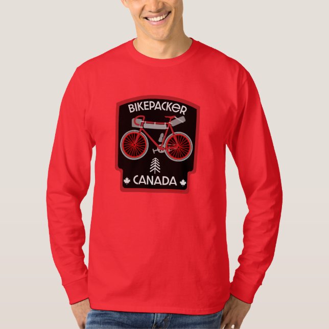 Camiseta Bikepacking Canada (Frente)