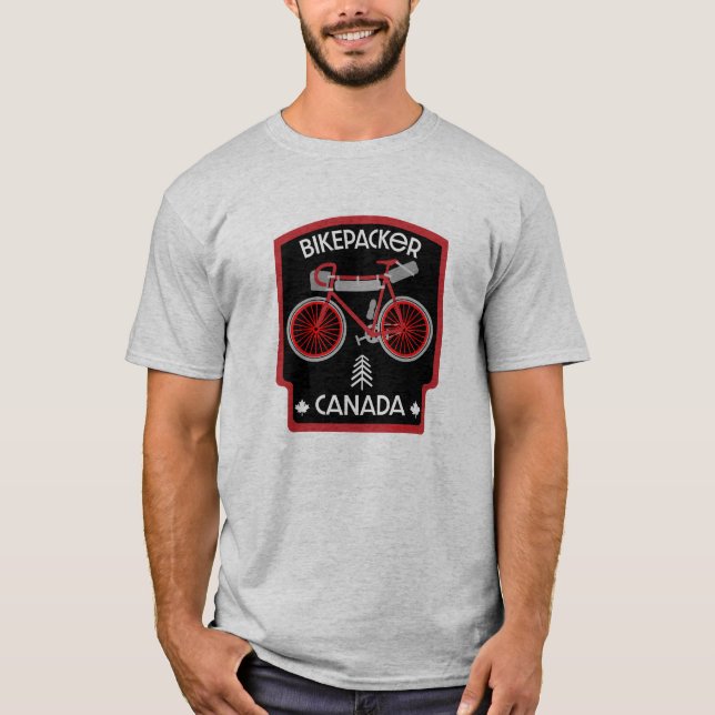 Camiseta Bikepacking Canada (Frente)