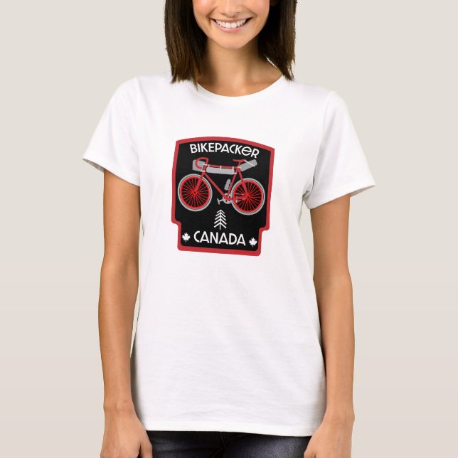 Camiseta Bikepacking Canada (Frente)