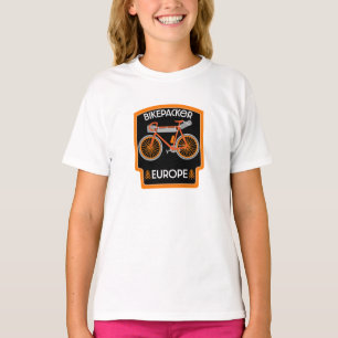 Camiseta Bikepacking Europe