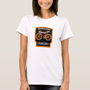 Camiseta Bikepacking Europe