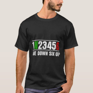 Camiseta Biker 1N23456 Gear 1 Abaixo 6 Para Cima