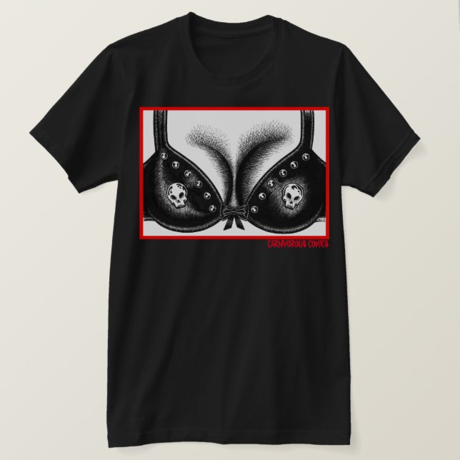 Camiseta Biker Bra (Frente do Design)