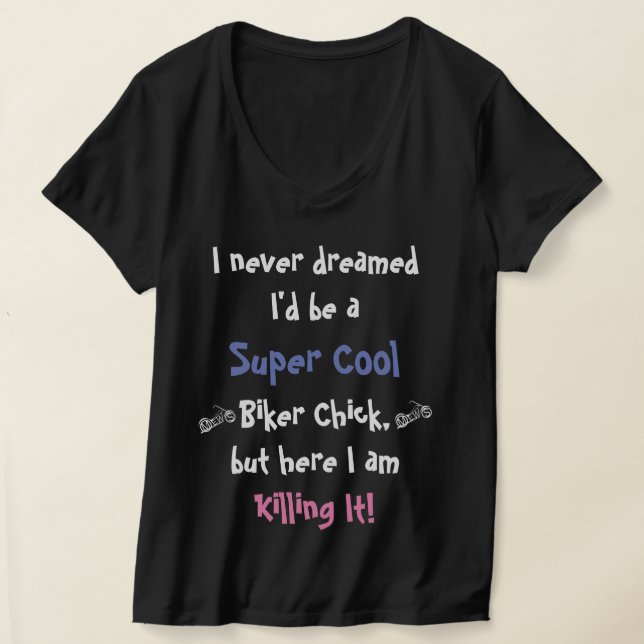 Camiseta Biker Chick Denver (Postura )