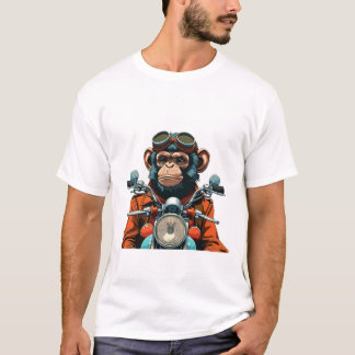 Camiseta Biker Chimp Adventure