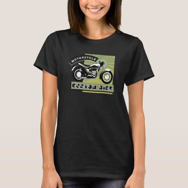 Camiseta Biker Clothing Ride Legendary Motorcycles (Frente)