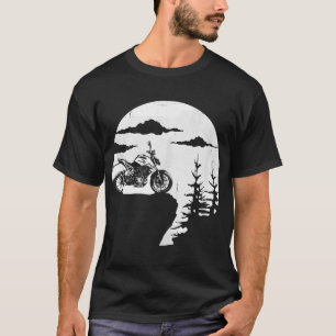 Camiseta Biker de Aventura Legal de Motocicleta do KTM Retr