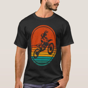 Camiseta Biker de Sujeira Gráfica Retroativa Enduro Motocro
