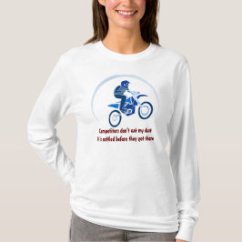 Camiseta Biker de vetor de diafragma