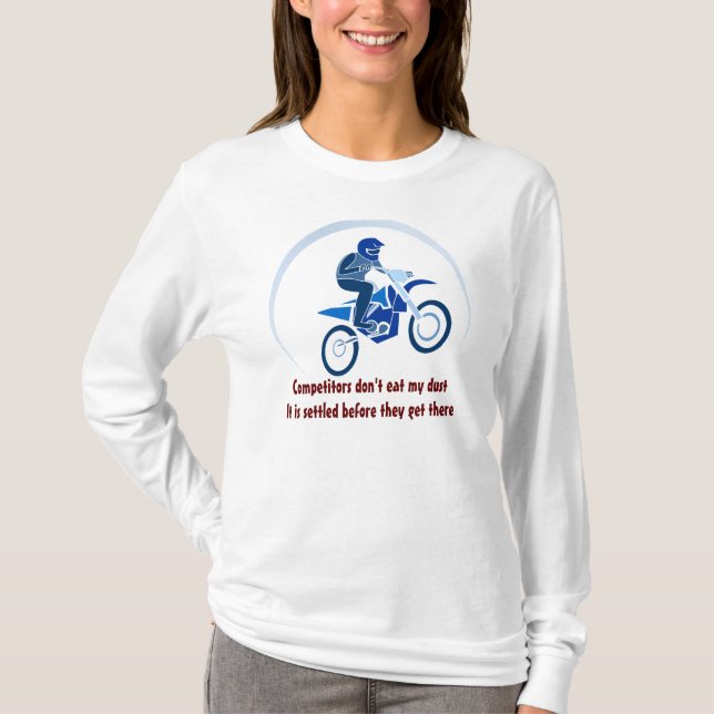 Camiseta Biker de vetor de diafragma (Frente)