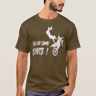 Camiseta Biker, humor com acidentes de motocross, moto
