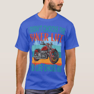 Camiseta Biker Life Biker Esporte Biking Red Motorcycle Gif