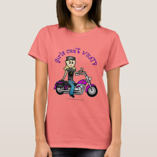 Camiseta Biker loiro