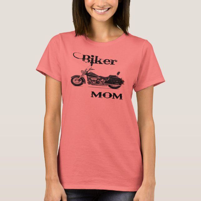 Camiseta Biker-Mãe (Frente)