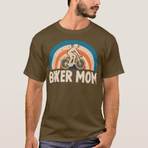 Camiseta Biker Mãe Bicicleta Retro Ciclista Bike 208