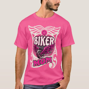 Camiseta Biker Mãe Motocicletas Mulheres