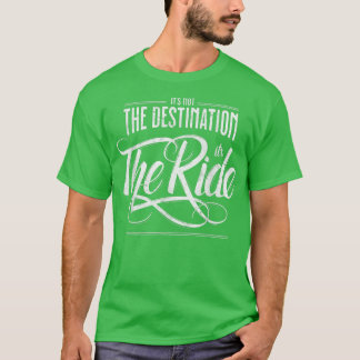 Camiseta Biker, Motorrad - Não É O Destino