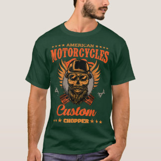 Camiseta Biker Rocker Motorcycle Bike Racing Motorcy Motorc