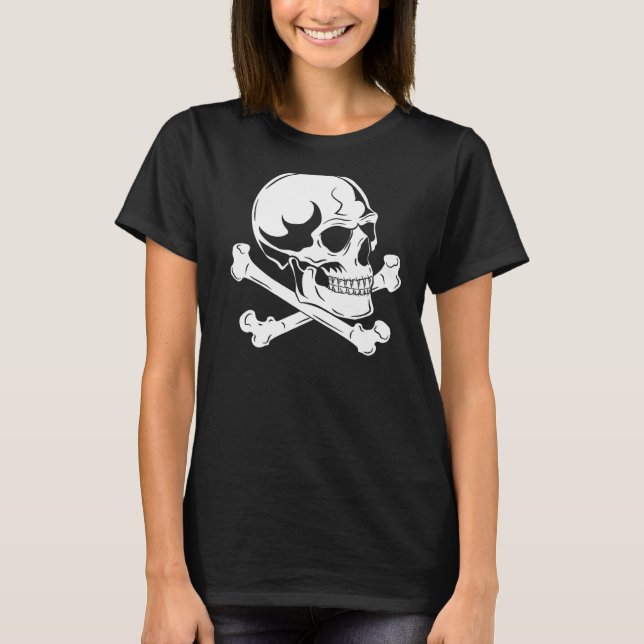 Camiseta Biker Skelett Death Mystic Bone (Frente)