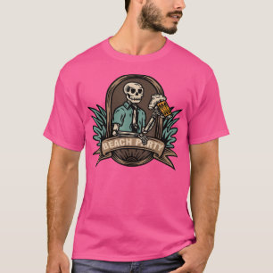 Camiseta Biker Skelett Death Mystic Bone 270