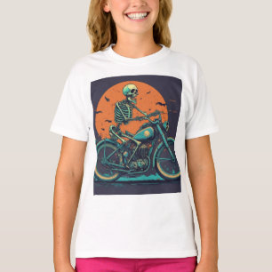 Camiseta Biker Skelly