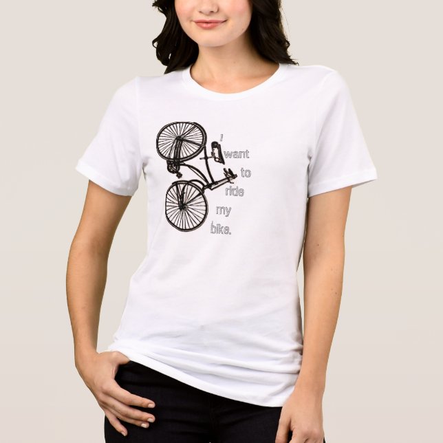 Camiseta Biker Vintage Bike (Frente)