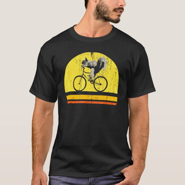 Camiseta Biker Wildlife Forest Animal Nature ciclismo (Frente)